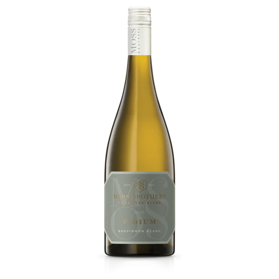 A bottle of 2019 Moss Brothers Fidium Sauvignon Blanc 750ml White Wine