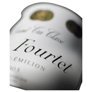 A bottle of 2022 Clos Fourtet 1500ml Red Wine