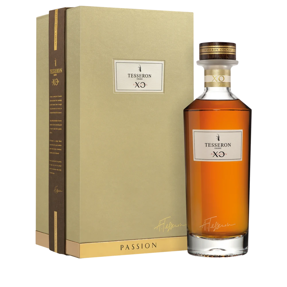 A bottle of Cognac Tesseron Carafe Passion 700mL 700ml