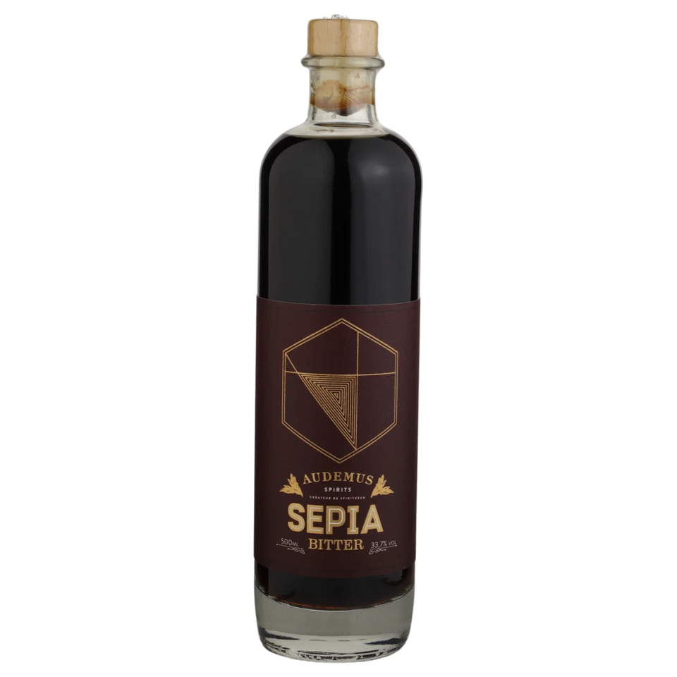 A bottle of Audemus Sepia Amer 33.7% 700ML 700ml