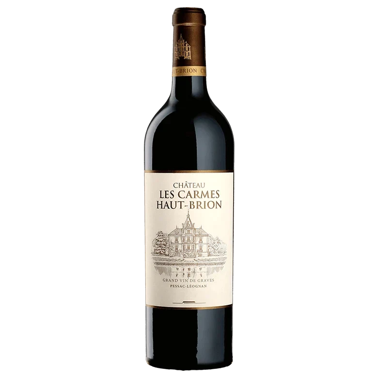 A bottle of 2021 Chateau Les Carmes Haut Brion 1500ml Red Wine