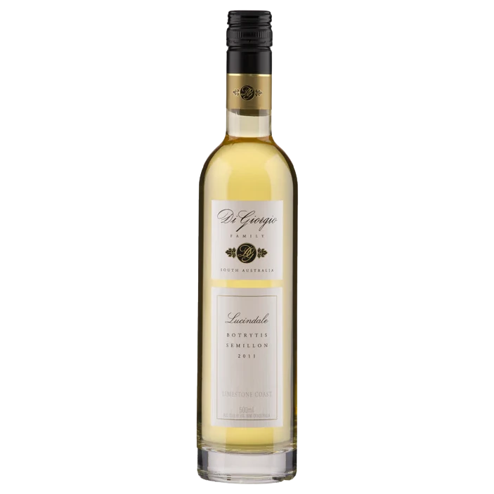 A bottle of 2018 DiGiorgio Lucindale Botrytis Semillon 500ml White Wine