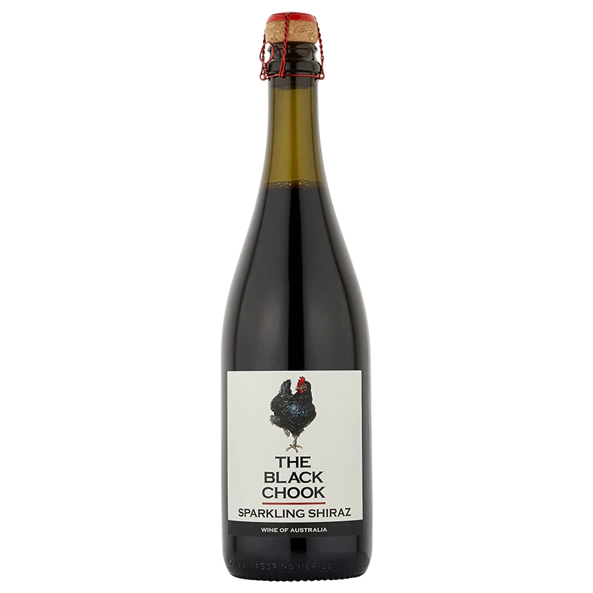 A bottle of NV The Black Chook Sparkling Shiraz 750ml Sparkling Wine