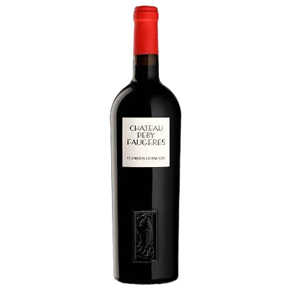 A bottle of 2017 Chateau Peby Faugeres 750ml Red Wine