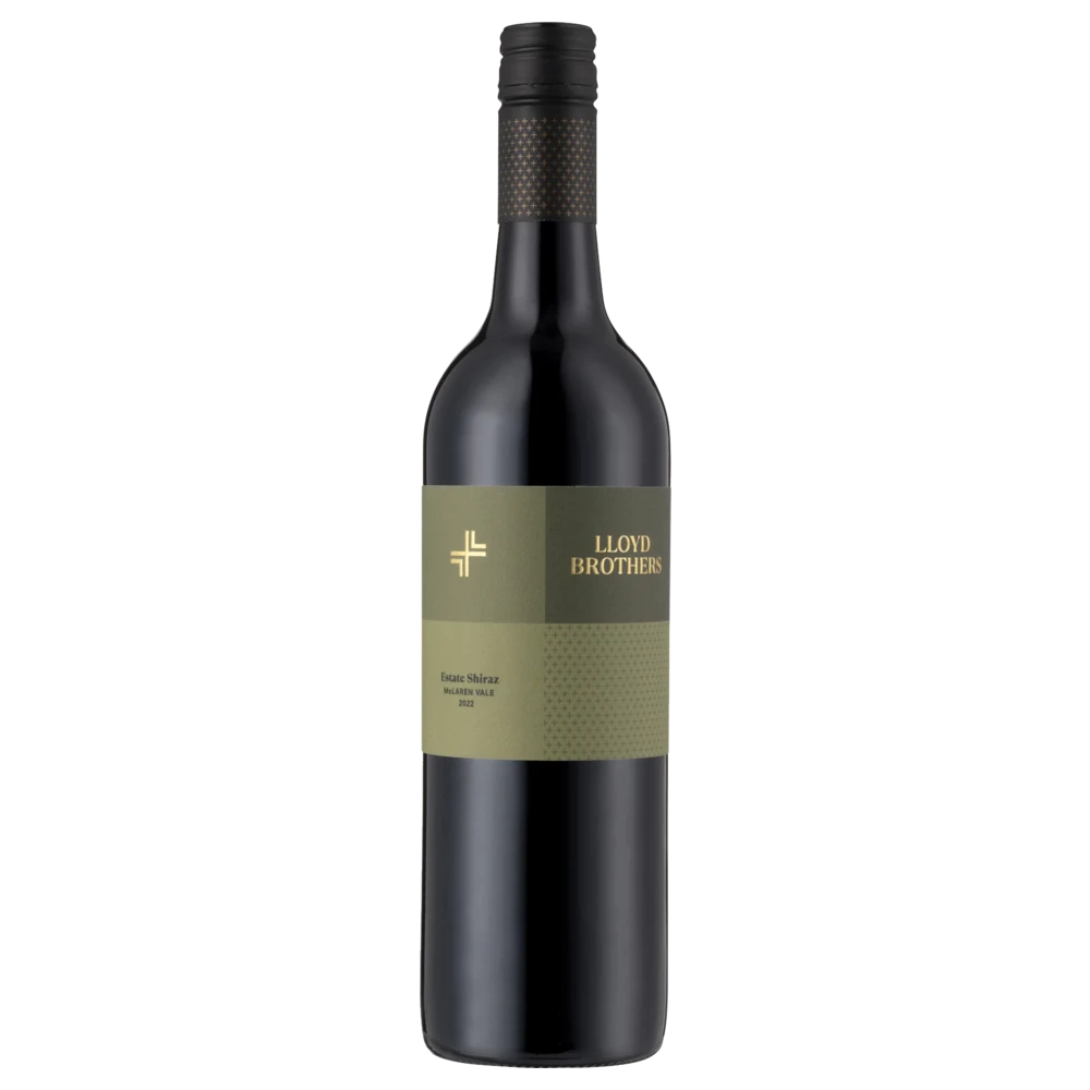 A bottle of 2022 Lloyd Brothers Estate Shiraz 750ml Red Wine