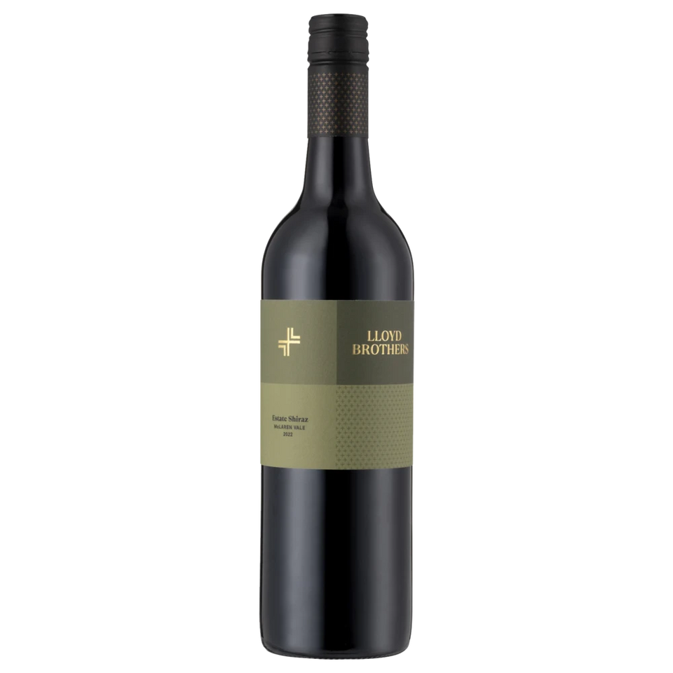 A bottle of 2022 Lloyd Brothers Estate Shiraz 750ml Red Wine