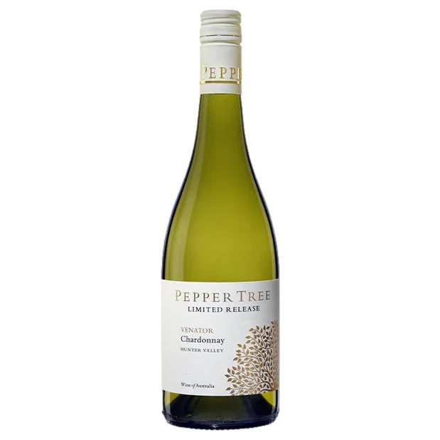 A bottle of 2022 Pepper Tree Wines 'Venator Chardonnay' 750ml White Wine