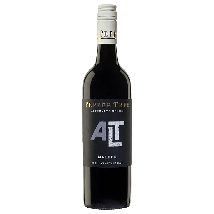 A bottle of 2023 Pepper Tree Alternate Series Malbec 750ml Red Wine