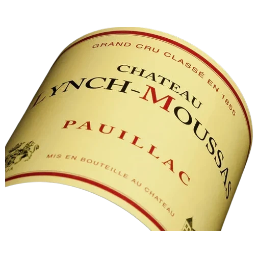 A bottle of 2020 Chateau Lynch Moussas 6000ml Red Wine