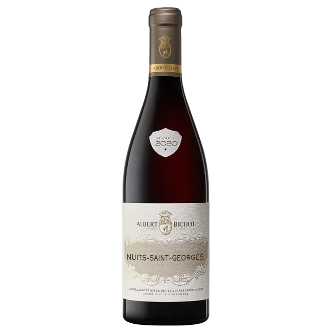 A bottle of Albert Bichot Nuits St Georges Burgundy 2018 750ml Red Wine