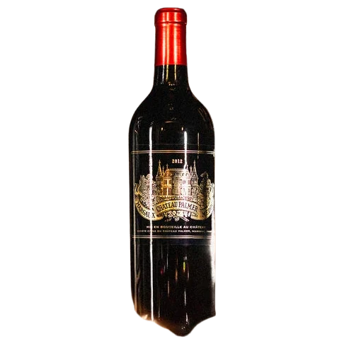 A bottle of 2022 Chateau Palmer 6000ml Red Wine