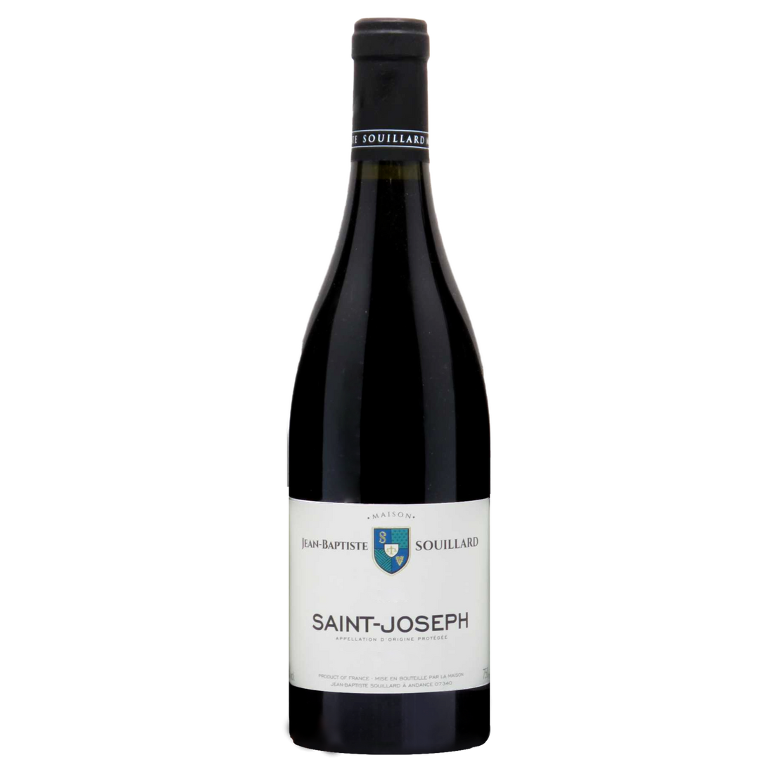 A bottle of 2023 Jean Baptiste Souillard Saint Joseph 750ml Red Wine