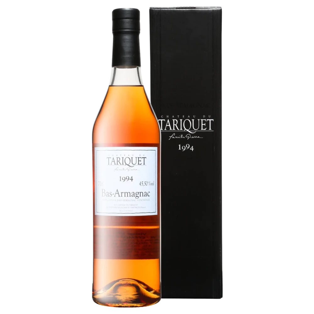 A bottle of 1994 Domaine Tariquet Bas Armagnac 45.5% 700ml