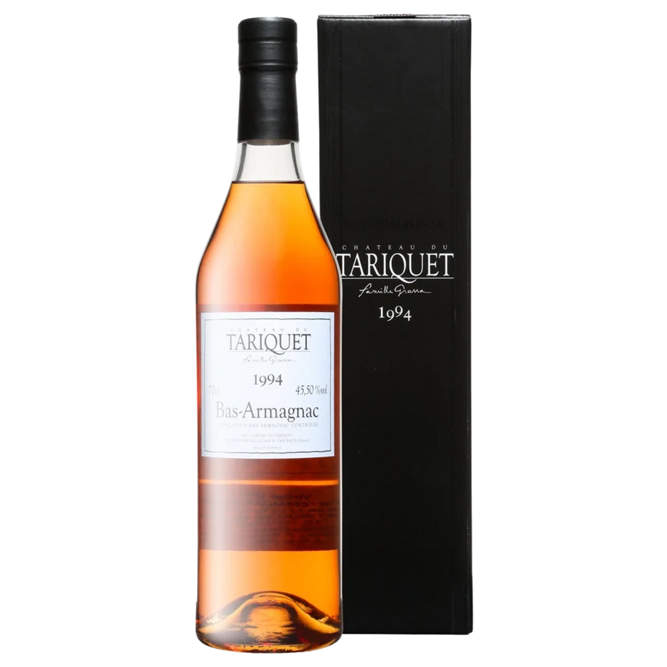 A bottle of 1994 Domaine Tariquet Bas Armagnac 45.5% 700ml