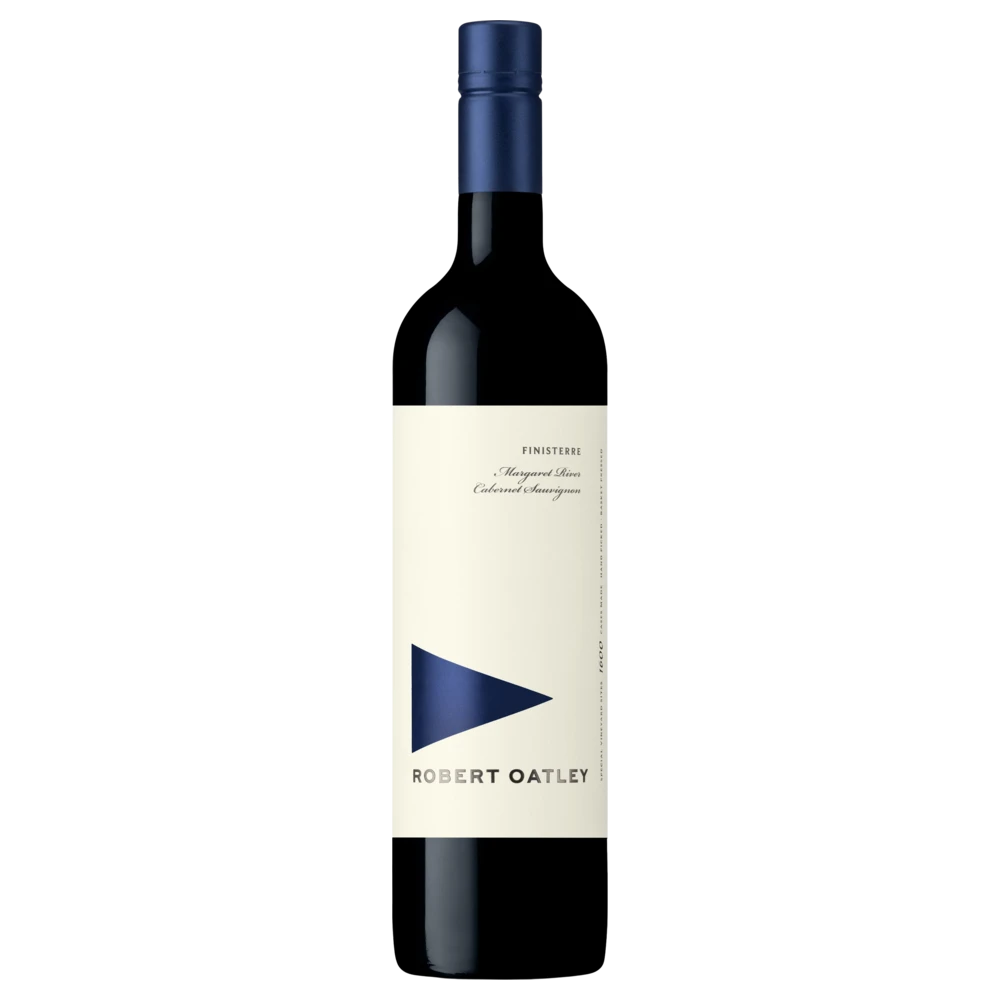 A bottle of Robert Oatley Finisterre Cab Sauv MR Margaret River 2019 750ml Red Wine