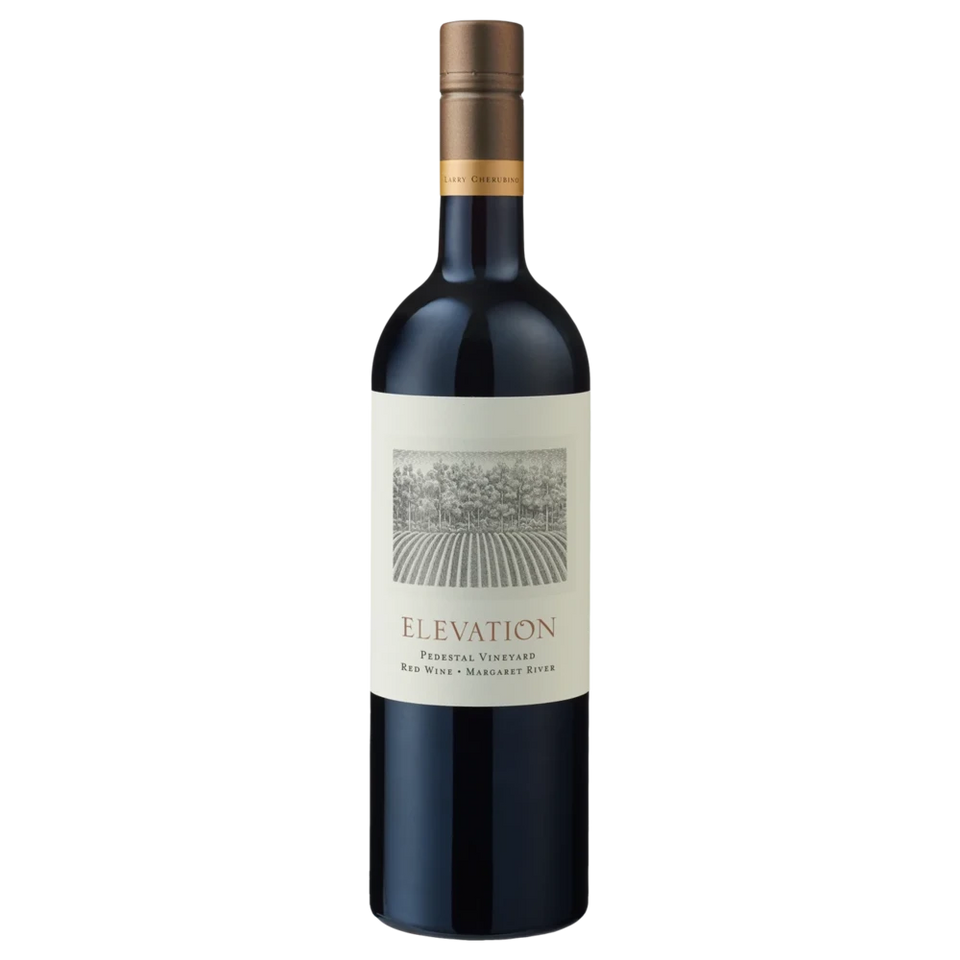 A bottle of 2019 Pedestal Elevation Red Blnd Margaret River 750ml Red Wine
