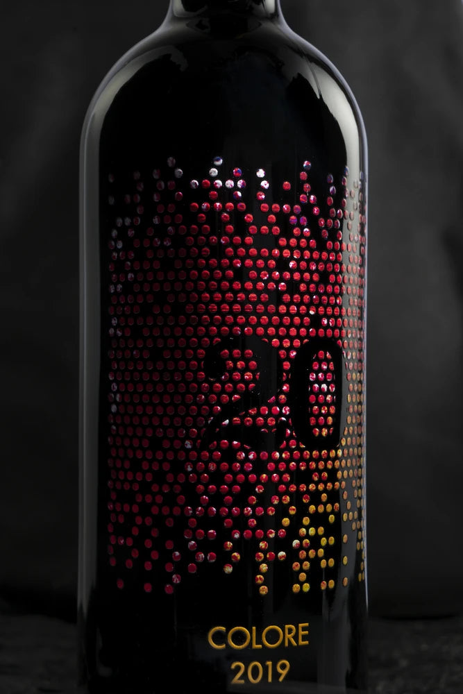 A bottle of 2003 Bibi Graetz Colore 750ml Red Wine