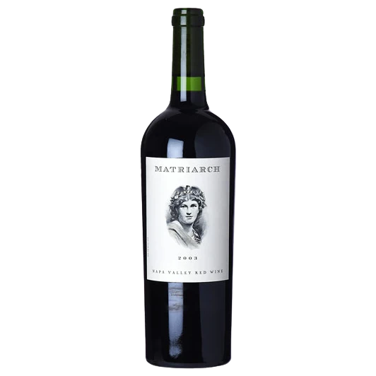 A bottle of 2003 MATRIARCH 750ml Red Wine