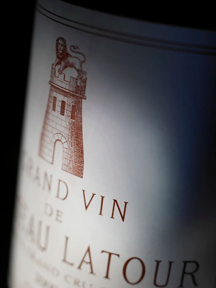 A bottle of 2004 Latour 750ml Red Wine