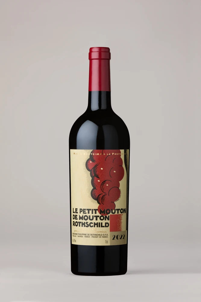 A bottle of 2007 Petit Mouton 750ml Red Wine