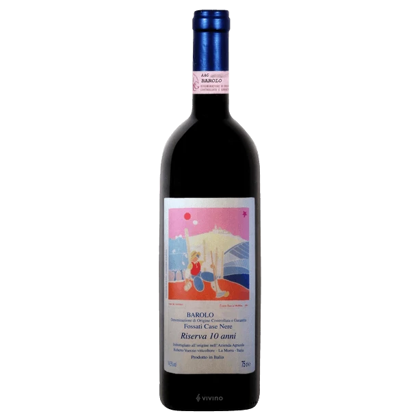 A bottle of 2007 Roberto Voerzio Casa Nere 750ml Red Wine