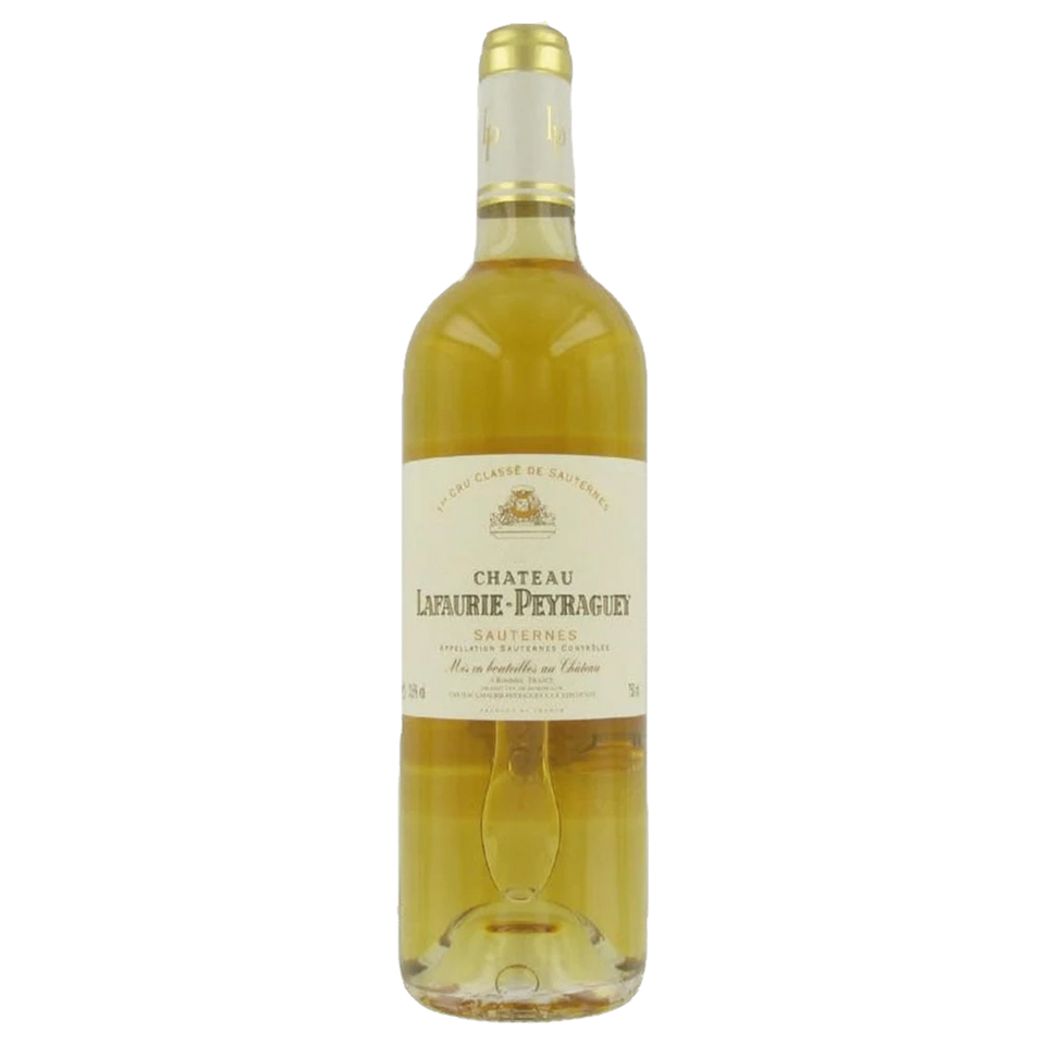 A bottle of 2010 Chateau Lafaurie Peyraguey 375ml White Wine