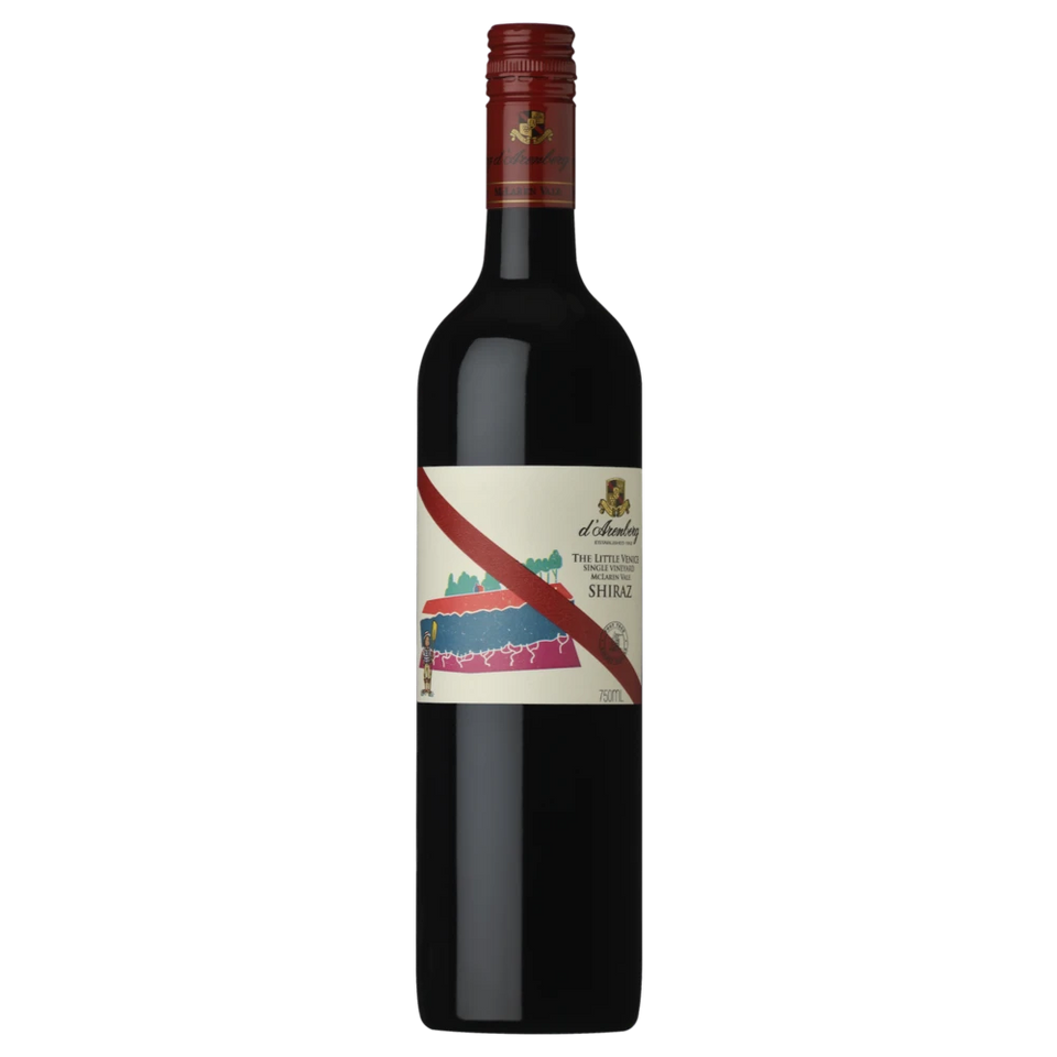 A bottle of 2010 d'Arenberg The Little Venice Shiraz 750ml Red Wine