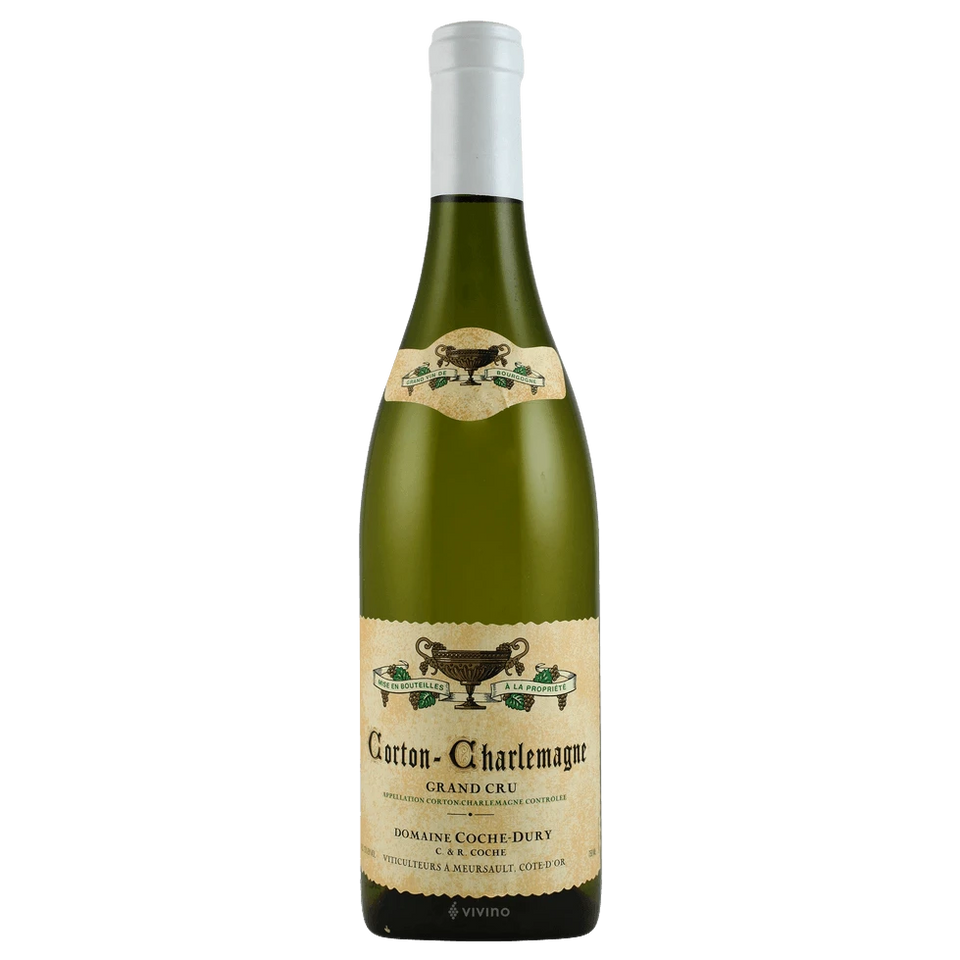 A bottle of 2011 Domain Coche Dury Corton Charlemagne 750ml White Wine