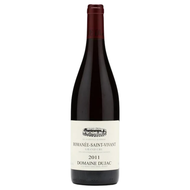 A bottle of 2011 Domaine Dujac Romanee Saint Vivant 750ml Red Wine