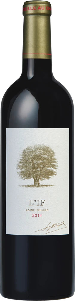 A bottle of 2012 L'If 750ml Red Wine
