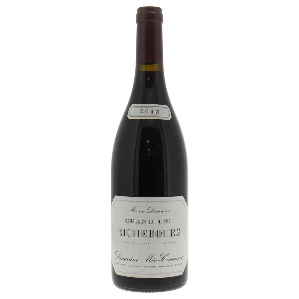 A bottle of 2013 Meo Camuzet Richebourg Grand Cru 750ml Red Wine