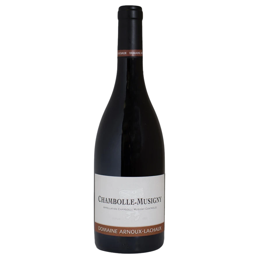 A bottle of 2014 Arnoux Lachaux Chambolle Musigny Village 750ml Red Wine