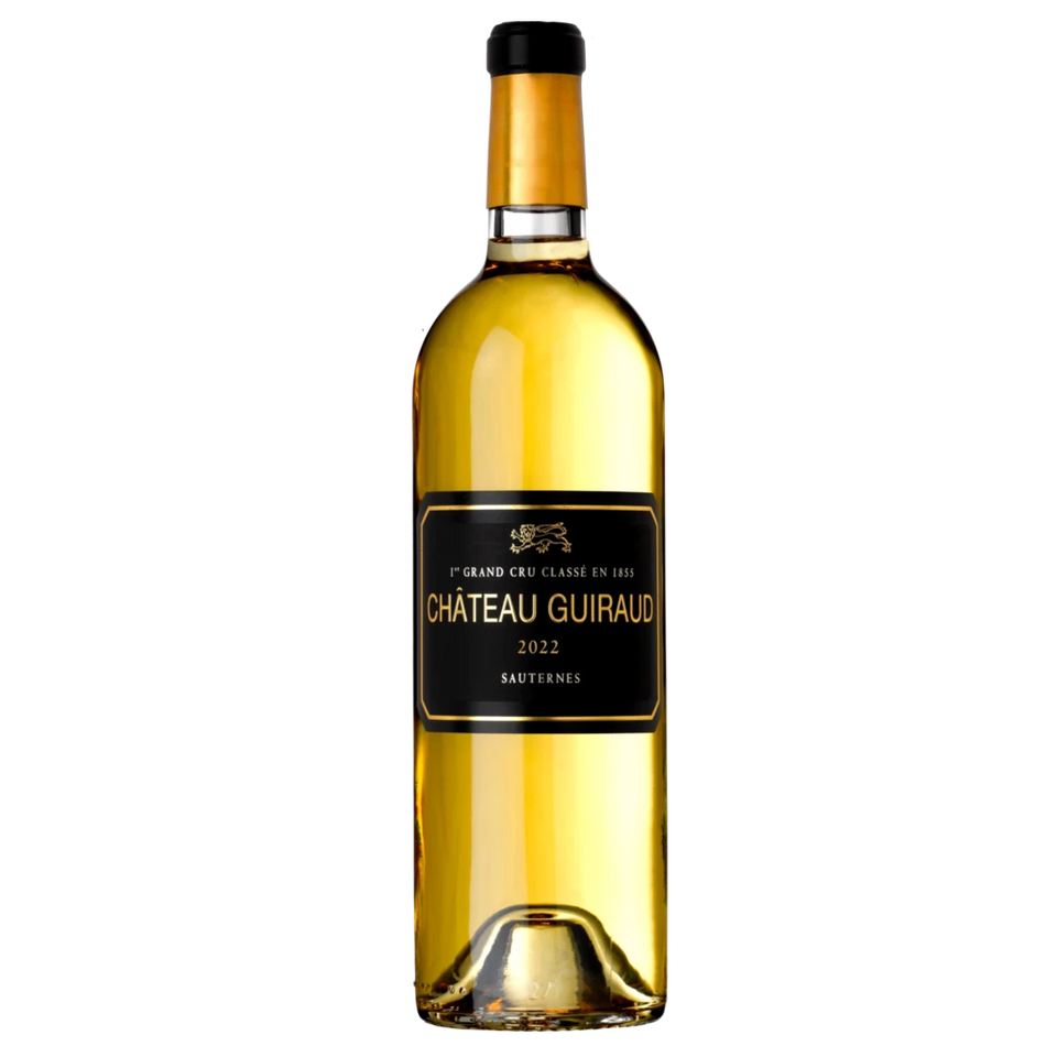 A bottle of 2015 Guiraud 2015 375ml White Wine
