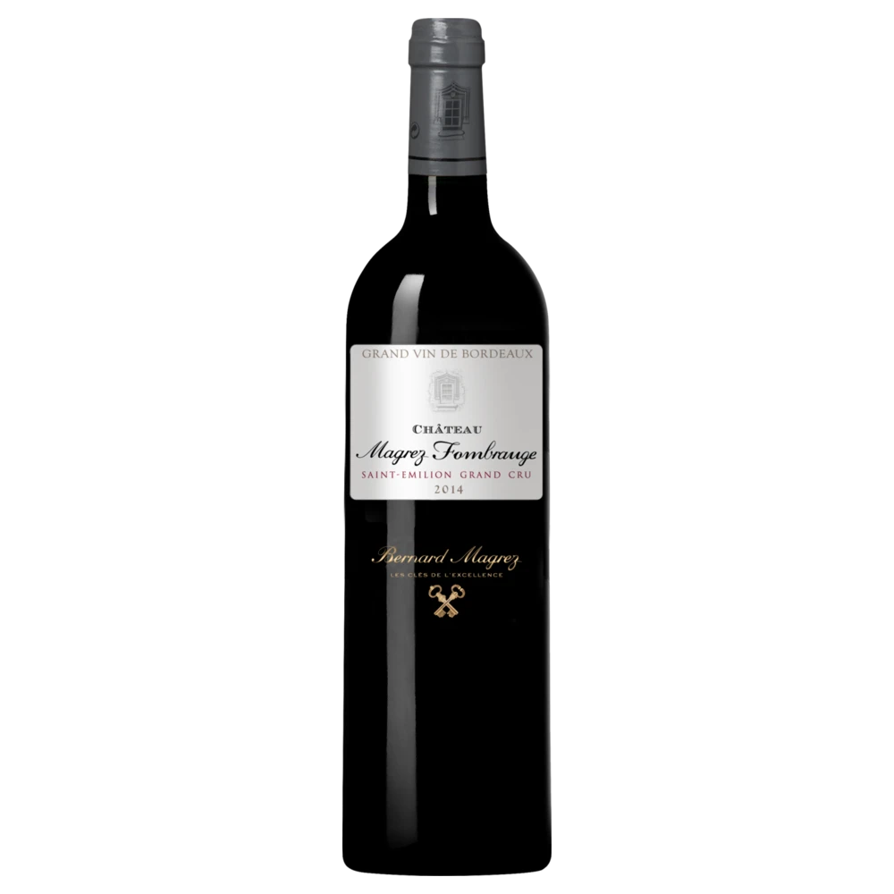 A bottle of 2015 Magrez Fombrauge 750ml Red Wine
