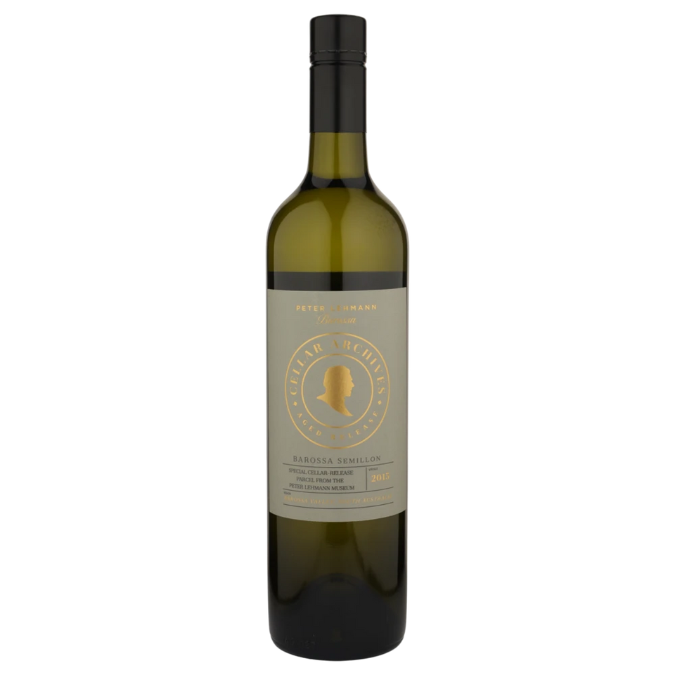 A bottle of 2015 Peter Lehmann Cellar Archive Barossa Semillon 750ml White Wine