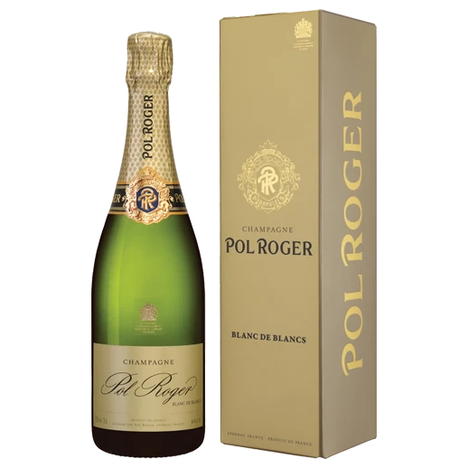 A bottle of 2015 Pol Roger Blanc de Blancs Gift Box 750ml White Wine