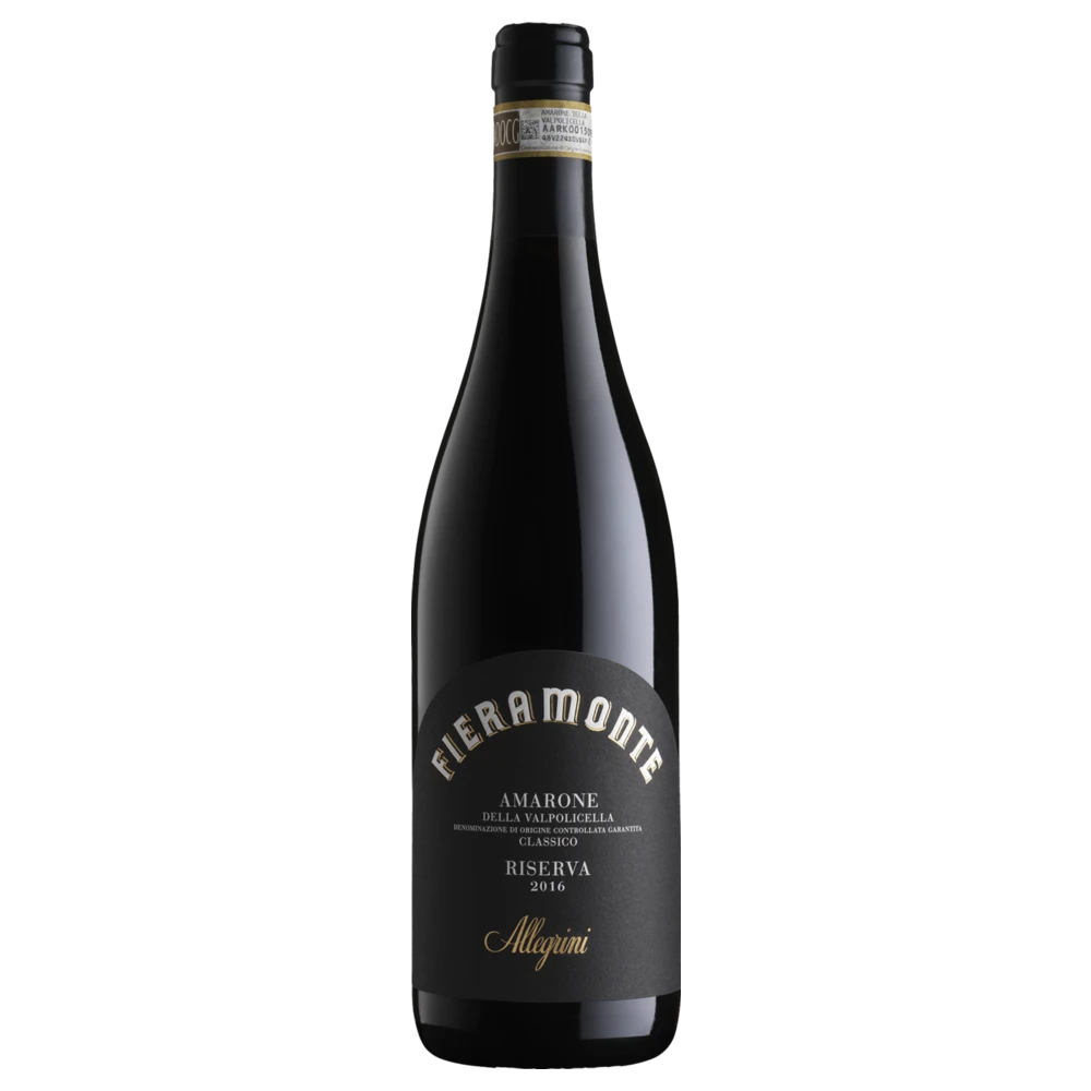 A bottle of 2016 Allegrini Fieramonte 750ml Red Wine
