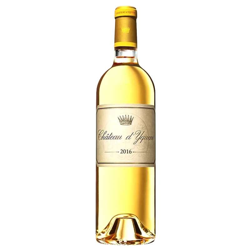 A bottle of 2016 Chateau Yquem 375ml White Wine