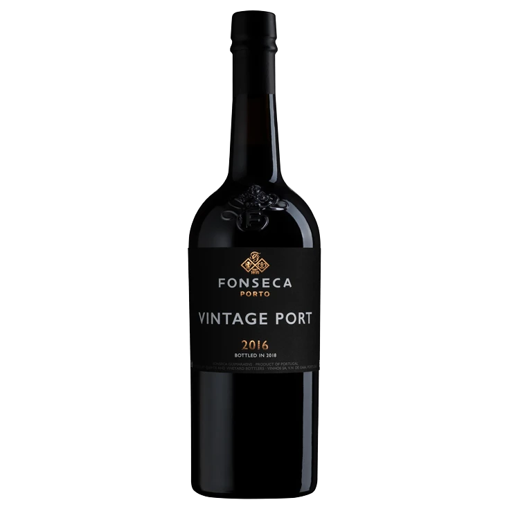 A bottle of 2016 Fonseca Vintage 750ml Fortified Wine