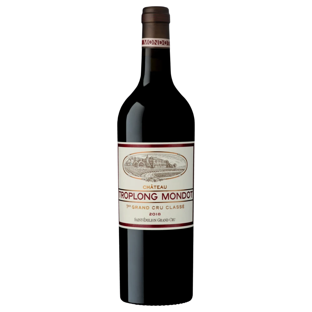 A bottle of 2016 Troplong Mondot 750ml Red Wine
