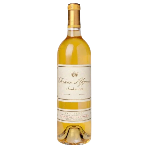 A bottle of 2017 Chateau Yquem 375ml White Wine