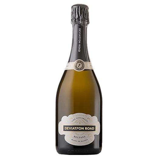 A bottle of 2017 Deviation Road Beltana Blanc de Blancs 750ml Sparkling Wine