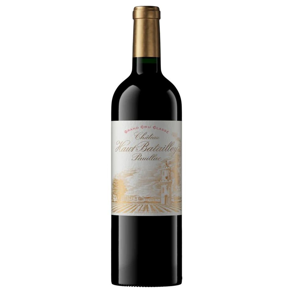 A bottle of 2017 Haut Batailley 2017 6000ml Red Wine