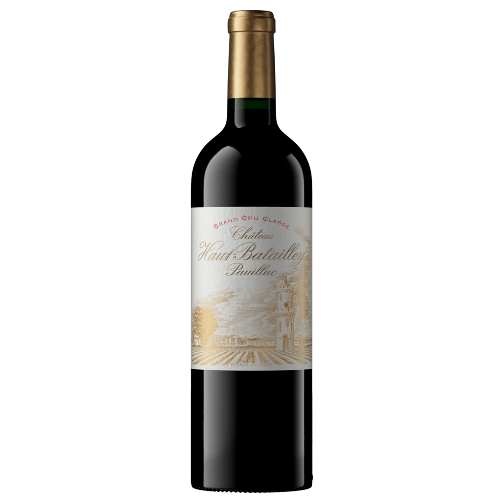 A bottle of 2017 Haut Batailley 750ml Red Wine