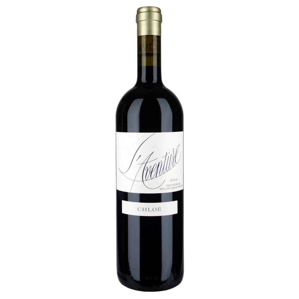 A bottle of 2017 L'Aventure Chloe 750ml Red Wine