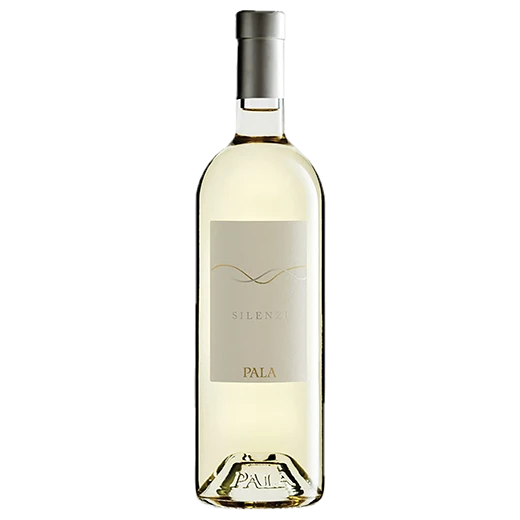 A bottle of 2017 Pala Silenzi Bianco 750ml White Wine