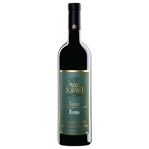 A bottle of 2017 Paolo Scavino Barolo 'Ravera' DOCG 750ml Red Wine