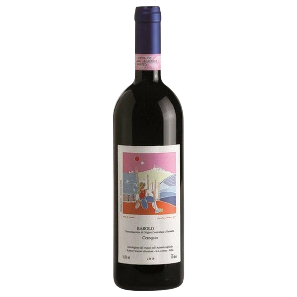 A bottle of 2017 Roberto Voerzio Cerequio 750ml Red Wine