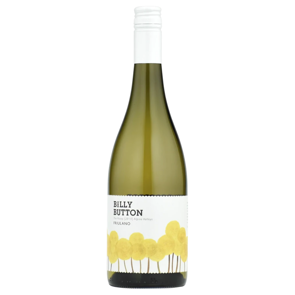 A bottle of 2018 Billy Button Friulano 750ml White Wine