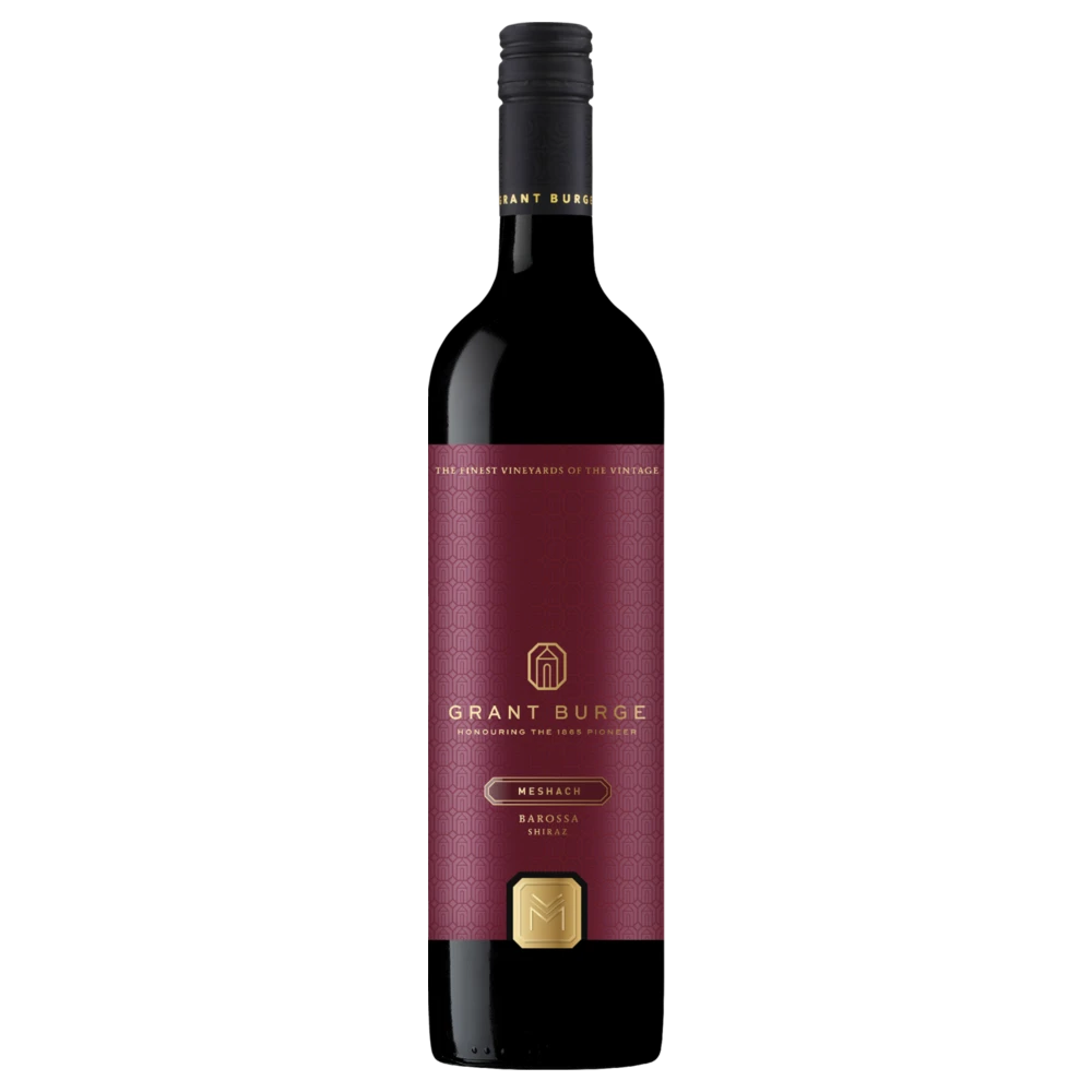 A bottle of 2018 Grant Burge Meshach Shiraz 750ml Red Wine
